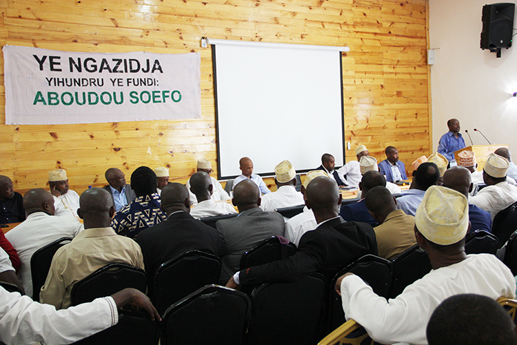 image Devant ses sympathisants, Aboudou Soefo présente son programme
